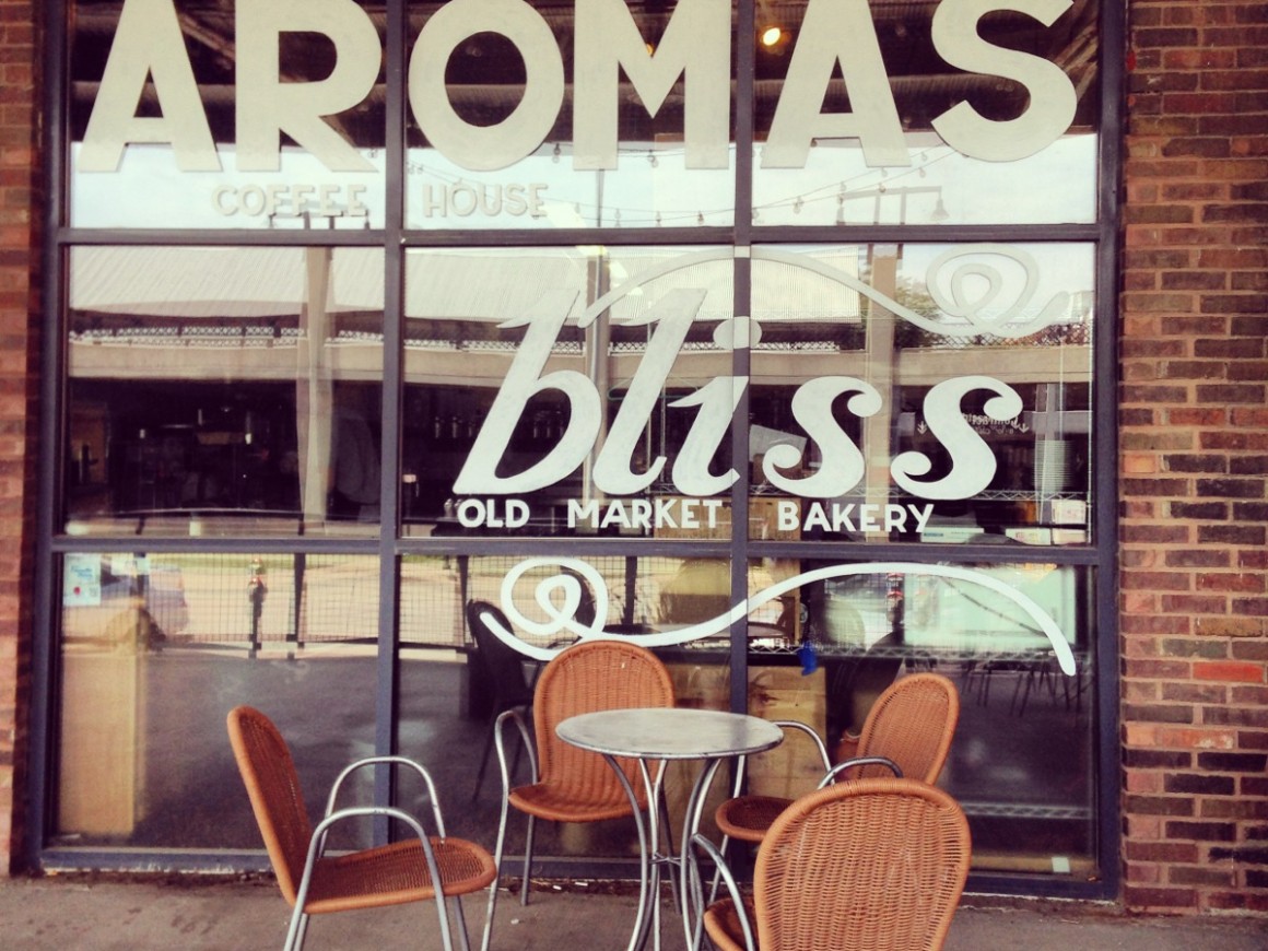 Aromas Coffeehouse is a great place to workfrom in Omaha, Nebraska.
