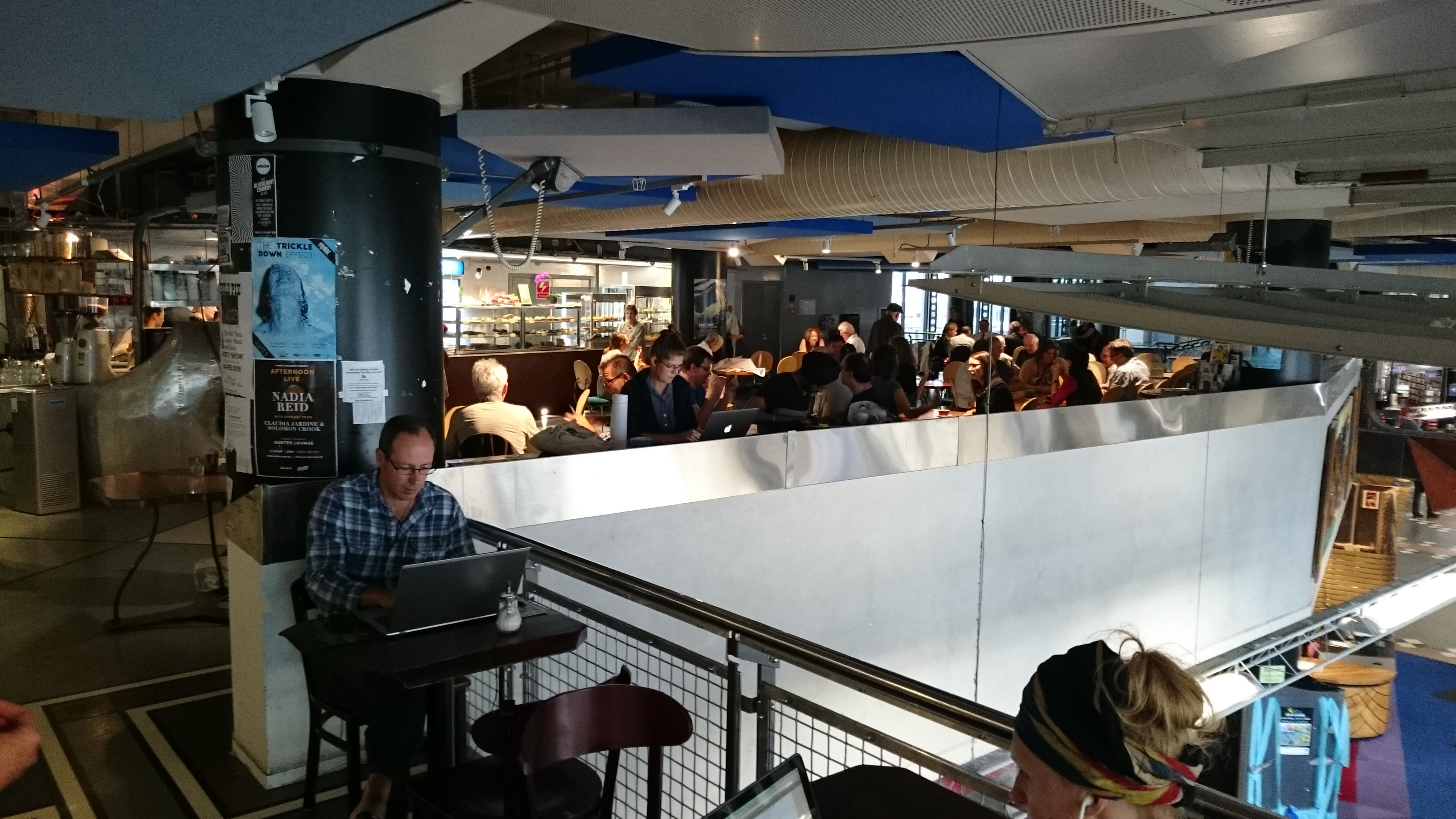 Begrænset ballade Frø Clark's Cafe in Wellington Central